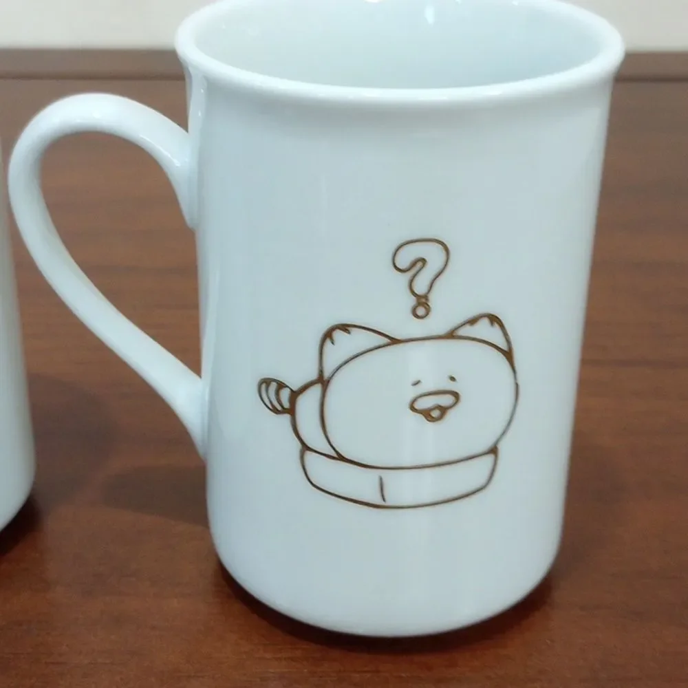Kakao Friends Set of 4 ceramic mugs by Coventry  - Like New!